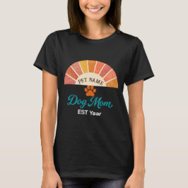 ★ Personalized Dog Mom Shirt ★Pet Name T-Shirt Cat