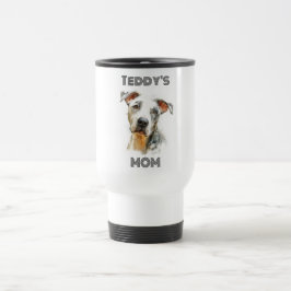 Personalized Dog Mom Travel Mug | Custom Gift Reisebecher