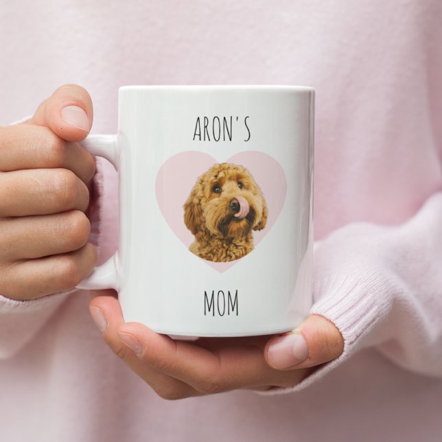 Personalized Dog Mom Valentine Mug | Custom Pet Ph (Créateur téléchargé)