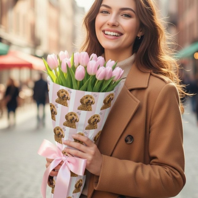 Personalized Dog Photo Custom Pet Geschenkpapier (Von Creator hochgeladen)