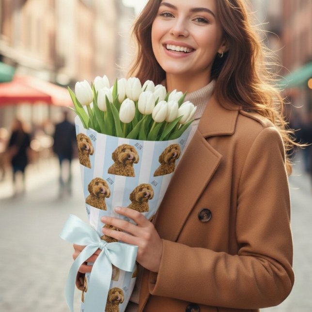 Personalized Dog Photo  | Custom Pet Geschenkpapier (Von Creator hochgeladen)