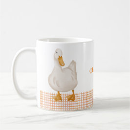 Personalized Duck Mug – Cute Farm Animal Design wi