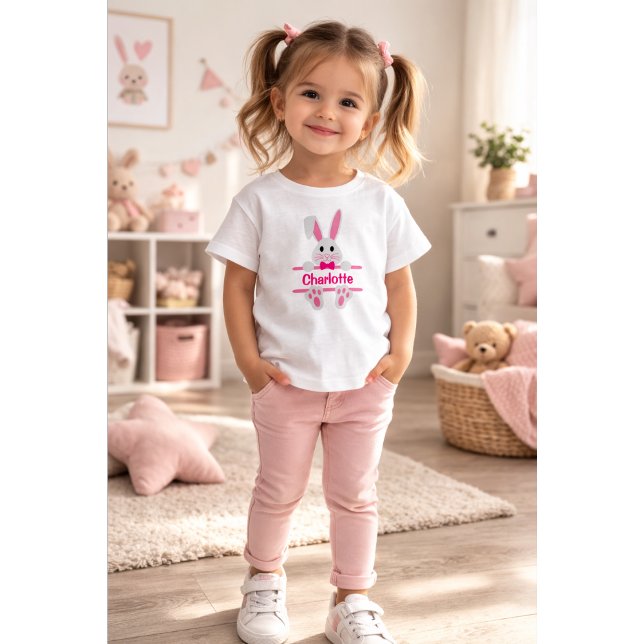 Personalized Easter Bunny T-Shirt – Custom Name  (Von Creator hochgeladen)