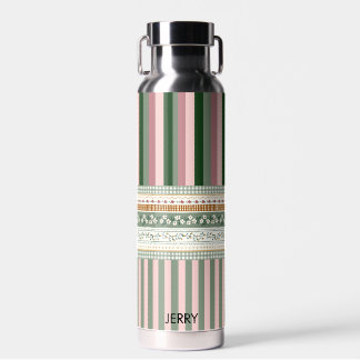 Personalized Elegant Pattern Water Bottle Trinkflasche