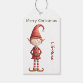 Personalized Elf Gift Tags | North Pole Christmas  Geschenkanhänger