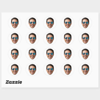 Personalized Face Stickers Photo Custom Face