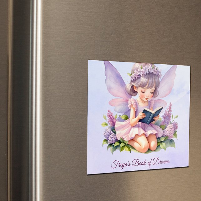 Personalized Fairy Art Freya Dreams Magnet (Von Creator hochgeladen)