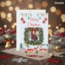 Personalized Family Christmas Photo Card