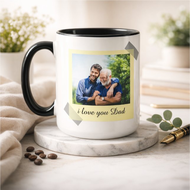 Personalized Father's Day mug gift Tasse (Von Creator hochgeladen)