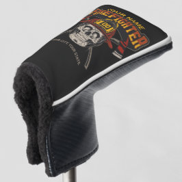 Personalized Fireman Skull Helmet Achse Firefighte Golf Headcover
