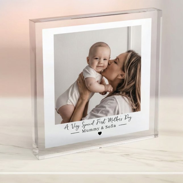 Personalized First Mother’s Day Photo Gift Card (Von Creator hochgeladen)