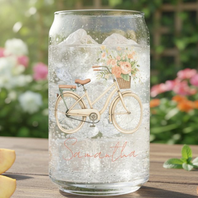 Personalized Floral Vintage Bike (Créateur téléchargé)