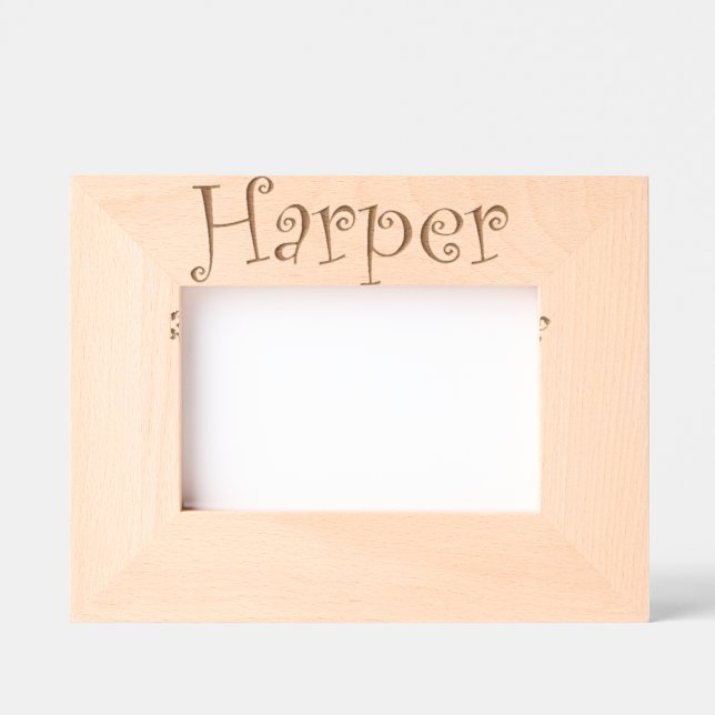 Personalized Foto frame Harper Geätzte Rahmen (Vorderseite)
