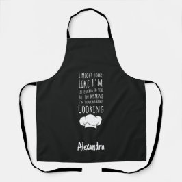 Personalized Funny Cooking Gifts Humor Mother Schürze