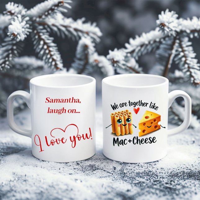 Personalized Funny Food Mug I Love You Gift Kaffeetasse (Personalized Funny Food Mug I Love You Gift)