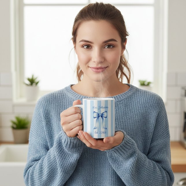 Personalized Future Mrs. Mug, Custom Engaged Mug Kaffeetasse (Von Creator hochgeladen)