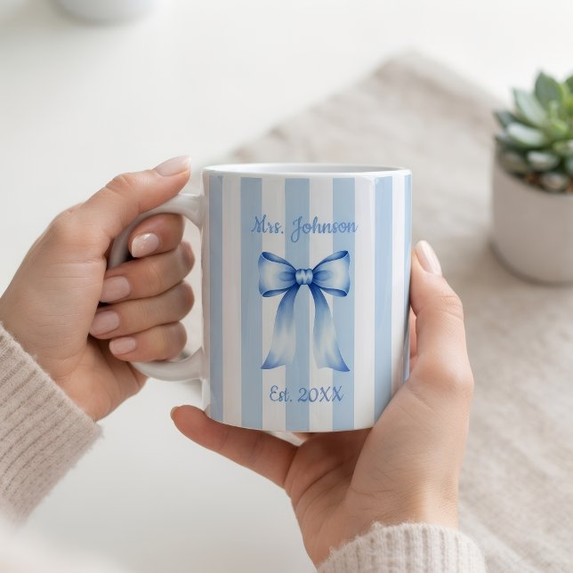 Personalized Future Mrs. Mug, Custom Engaged Mug Kaffeetasse (Von Creator hochgeladen)