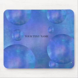 Personalized Galaxy Nebula Mouse Pad - Custom Name Mousepad
