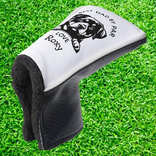 Personalized Gift for the Best Rottweiler Dad Golf Headcover (The Perfect Gift for the Best Rottweiler Dad

)