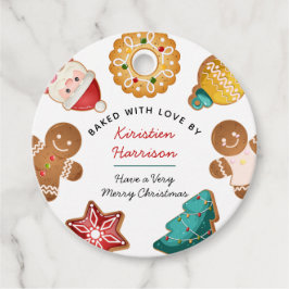 Personalized Gingerbread Cookies Baking Holiday Geschenkanhänger