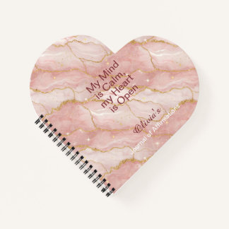 Personalized Glitter Positive Quotes Journal Notizbuch