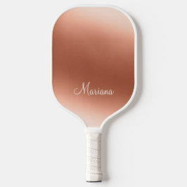 Personalized Golden Chic Pickleball Paddle
