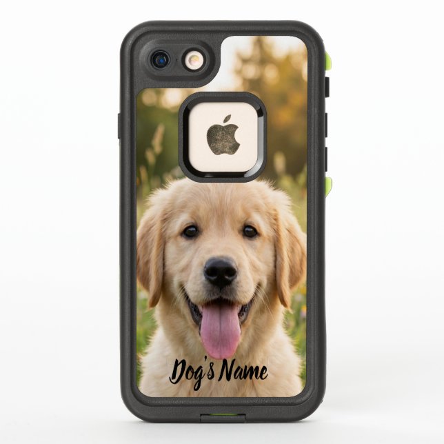 Personalized Golden Retriever Photo and Name  (Rückseite)