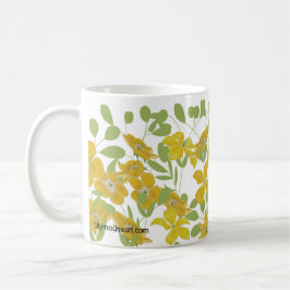 Personalized Golden Whimsey Kaffeetasse