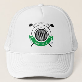Personalized Golf Club Name Classic Trucker Hat Truckerkappe