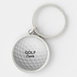 Personalized Golf Coach Schlüsselanhänger