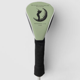 Personalized Golf Head Cover | Bachelor Golf Party Headcover