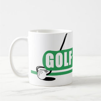 Personalized Golfer Mugs Kaffeetasse