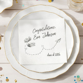 Personalized Graduation Party Napkins  Serviette
