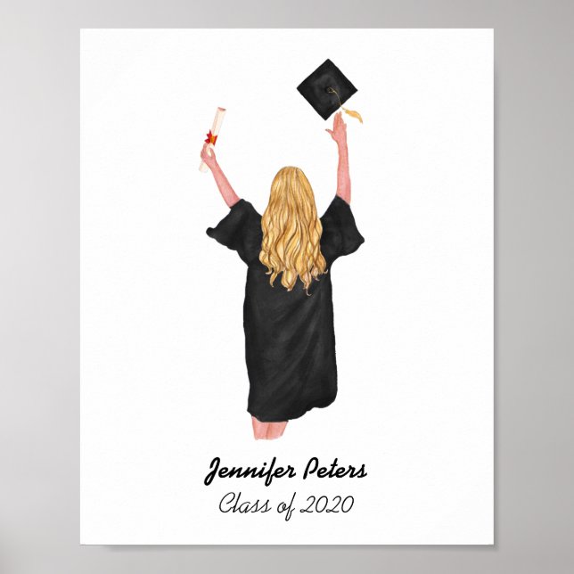 Personalized Graduation Poster (Vorne)