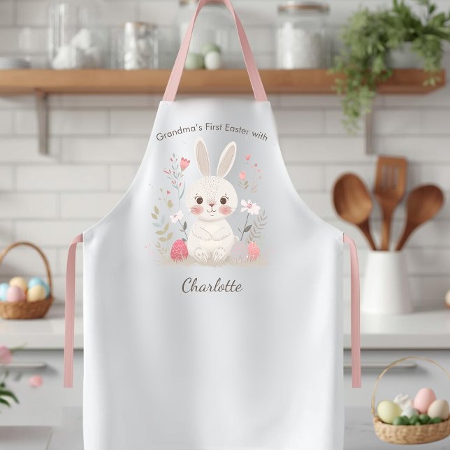 Personalized Grandma Easter Apron – First Easter Schürze (Von Creator hochgeladen)