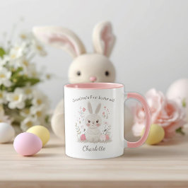 Personalized Grandma Easter Mug – First Easter Tasse
