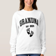 Personalized Grandma Est. Sweatshirt