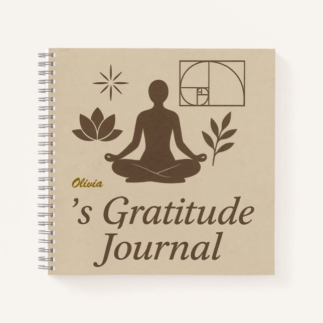 Personalized Gratitude Journal (Devant)