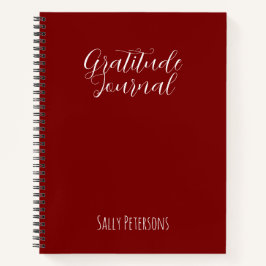 Personalized Gratitude Journal | Custom Name Daily Notizbuch