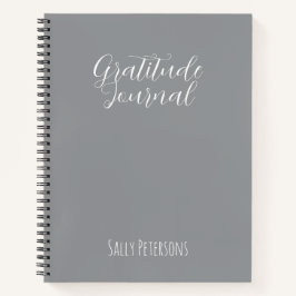 Personalized Gratitude Journal | Custom Name Daily Notizbuch