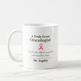Personalized Great Oncologist Appreciation Gift Kaffeetasse
