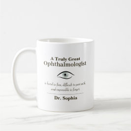 Personalized Great Ophthalmologist Gift Kaffeetasse