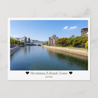 Personalized, Greetings from Hiroshima, Japan Postkarte
