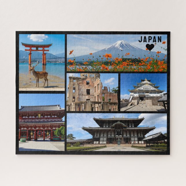 Personalized, Greetings from Japan Postcard (Horizontal)