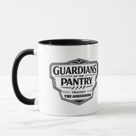 Personalized Guardians of the Pantry Mug Tasse