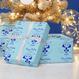 Personalized Happy Birthday  Geschenkpapier