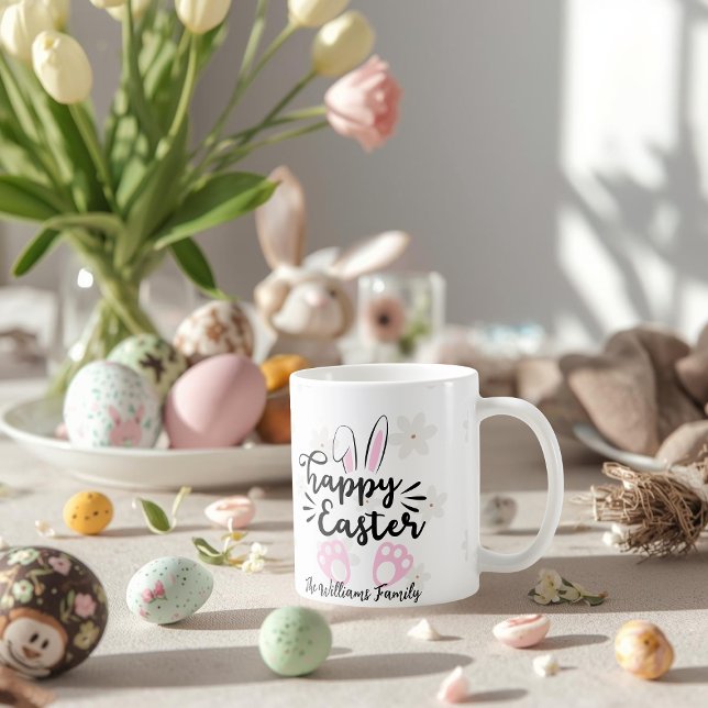 Personalized Happy Easter Mug Kaffeetasse (Von Creator hochgeladen)