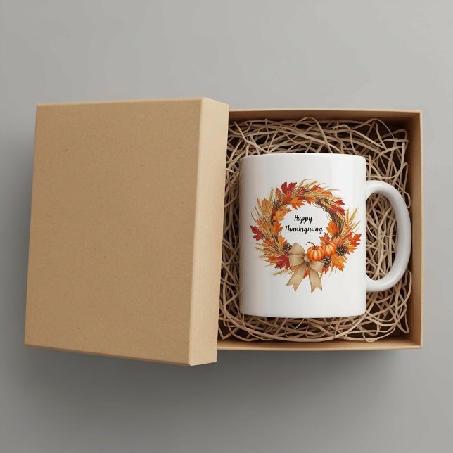 Personalized Happy Thanksgiving mug  Kaffeetasse (Von Creator hochgeladen)