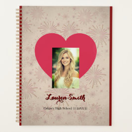 Personalized Heart Photo Planner Planer