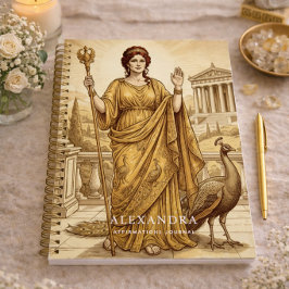 Personalized Hera Affirmations Journal Notizbuch